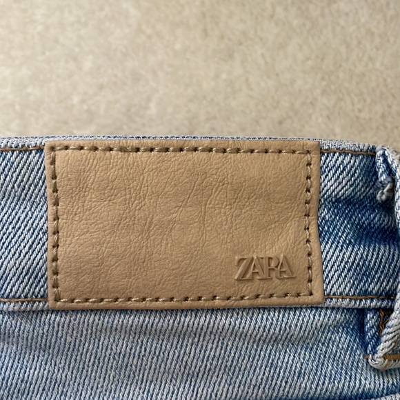 Zara THE ‘90S SLIM CROPPED JEANS - Picture 8 of 9